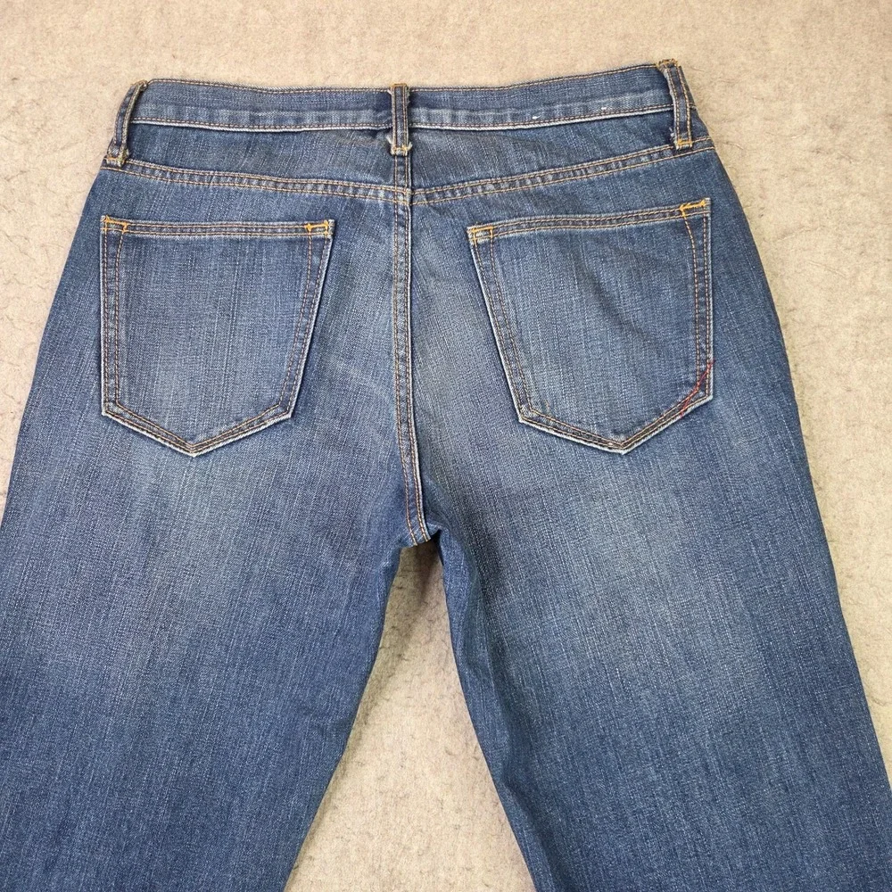 Banana Republic Men's Jeans 29x32 Blue Dark Wash Boot Cut Straight Leg